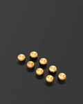 Gold D-Shaft Knobs (Round)