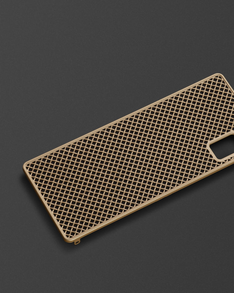 MIDDLETON II BLACK AND BRASS BACK GRILL